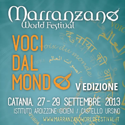 Original festival poster — 2013: Voci dal Mondo