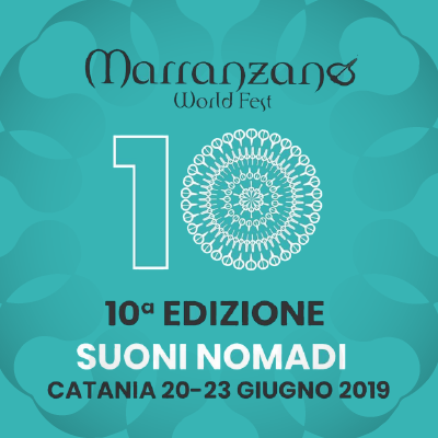 Original festival poster — 2019: Suoni nomadi